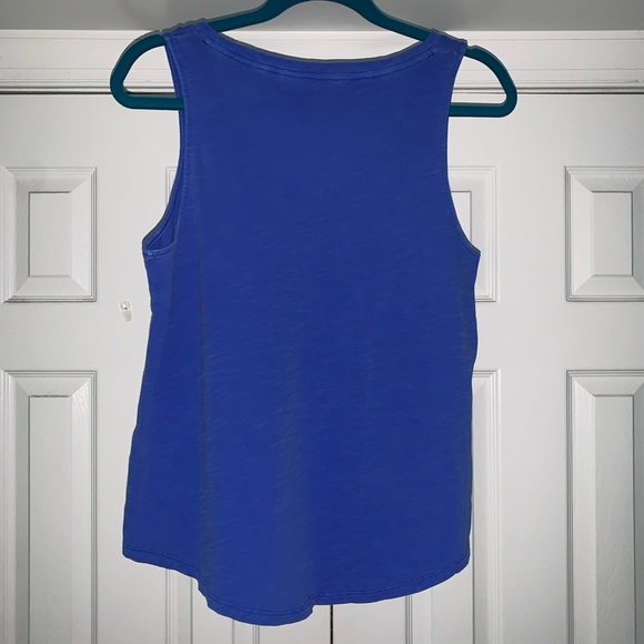 Blue tank top - Picture 3 of 5
